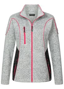 Rock Creek Fleecejacke Grau