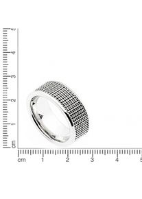 ZEEme Stainless Steel Ring Edelstahl glanz