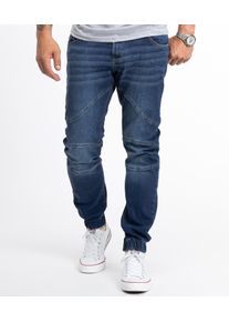 Rock Creek Jeans Tapered Fit Blau