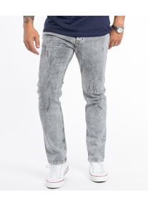 Rock Creek Jeans Straight Cut Grau