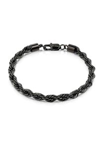 ZEEme Stainless Steel Armband Edelstahl/PVD schwarz