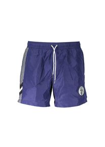 K by KARL LAGERFELD Karl Lagerfeld Blaue Polyester Herren Badeboxer