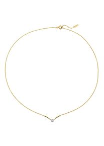 Diamonds by Ellen K. Halskette Gold 375 mit Brillant 0,03ct.