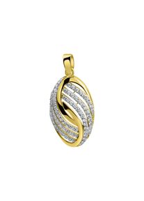 Diamonds by Ellen K. Fascination by Ellen K. Anh&auml;nger 585/- Gelbgold bicolor Zirkonia