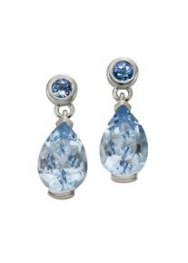 Diamonds by Ellen K. Fascination by Ellen K. Ohrringe 585 Gold mit Blautopas (beh.)