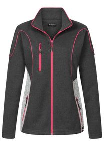 Rock Creek Fleecejacke Anthrazit