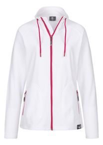 Rock Creek Fleecejacke Wei&szlig;