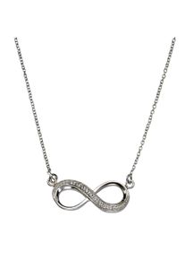 ZEEme Silber Halskette Silber 925 mit Unendlichkeitszeichen 45cm lang