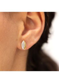 Diamonds by Ellen K. Fascination by Ellen K. Ohrringe Gold 375 mit 36x Zirkonia wei&szlig;