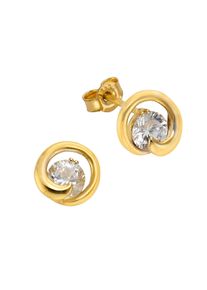 Diamonds by Ellen K. Fascination by Ellen K. Ohrstecker 585/- Gelbgold Zirkonia