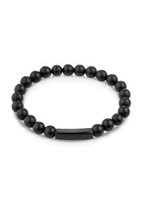 ZEEme Stainless Steel Armband Edelstahl/PVD schwarz