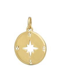 OROLINO Anh&auml;nger Gold 375 mit Kompass-Motiv