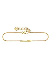 CAI Armband 925/- Sterling Silber vergoldet Zirkonia Love
