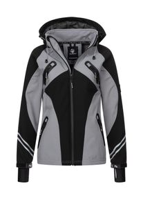 Rock Creek Softshelljacke Schwarz