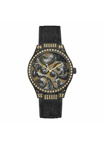 Guess Damenuhr Quartz Schwarz