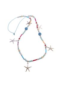 Steuer Modeschmuck Collierkette Maritime Modekette in sommerlichen Farben