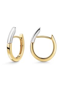 Diamonds by Ellen K. Fascination by Ellen K. Klappcreolen 375/- Gelbgold bicolor glanz