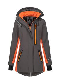 Rock Creek Softshellmantel Anthrazit