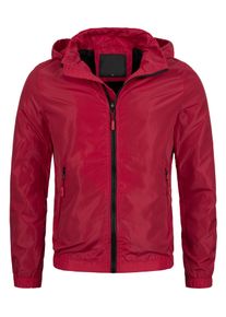 Rock Creek Jacke Weinrot