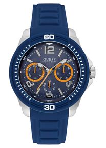 Guess Tread Blau Herren Armbanduhr W0967G2