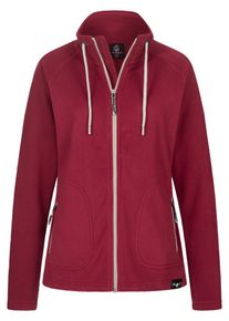 Rock Creek Fleecejacke Weinrot