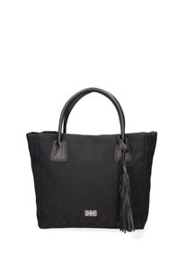 John Richmond Handtasche Frauen BLACK AND SILVER