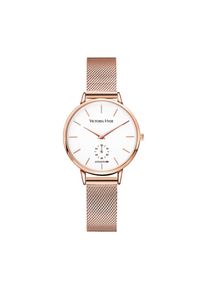 VICTORIA HYDE Metropolitan Time Mesh Rose Gold