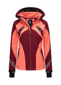Rock Creek Softshelljacke Weinrot