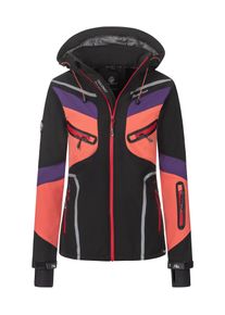 Rock Creek Softshelljacke Schwarz