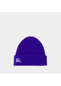 Bonnet - Burberry - Laine - Bleu