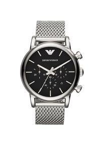 Emporio Armani Elegante Herrenuhr der Marke Armani. Die Uhr hat ein Armband, das auch kleiner gemacht werden kann, das Geh&auml;use hat einen Durchmesser von 41 mm und das Uhrwerk ist Quarz. Marke: ArmaniModellname: AR1811 (41mm)Kategorie: HerrenuhrMaterialien: EdelstahlFarbe: silber