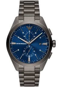 Emporio Armani AR11481 Claudio Blaues Zifferblatt Chronograph Herrenuhr