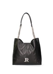 John Richmond Umh&auml;ngetasche Frauen BLACK AND SILVER