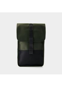 Trail Rucksack - RAINS - Synthetik - Gr&uuml;n