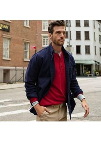 LANDS' END Flanellhemd, Classic Fit, Herren,  Blau, Baumwolle, by Lands' End