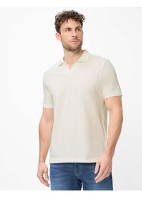 Brax Herren Polo Style PAZ offwhite, cremewei&szlig;, Gr. L