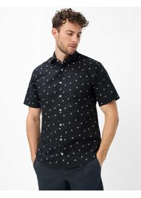 Brax Herren Hemd Style HARDY navy, dunkelblau, Gr. L