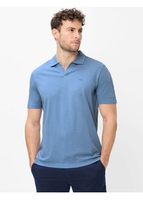 Brax Herren Polo Style PAZ atlantic, Blau, Gr. L