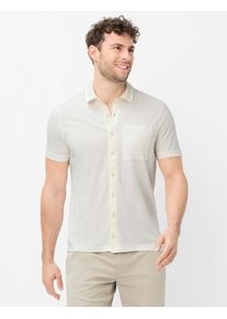 Brax Herren Polo Style PIROZ offwhite, cremewei&szlig;, Gr. L