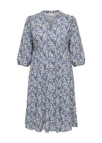 Only sheego Gro&szlig;e Gr&ouml;&szlig;en Tunikakleid, coronet blue aop:jadie flower, Gr&ouml;&szlig;e 44 - Damen