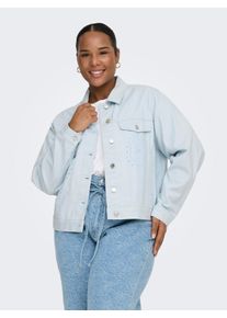 Only sheego Gro&szlig;e Gr&ouml;&szlig;en Jeansjacke, ballad blue, Gr&ouml;&szlig;e 44 - Damen