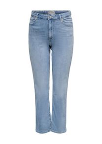 Only sheego Gro&szlig;e Gr&ouml;&szlig;en Straight-Jeans, light blue denim, Gr&ouml;&szlig;e 46 - Damen
