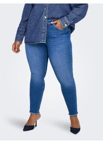 Only sheego Gro&szlig;e Gr&ouml;&szlig;en Skinny-fit-Jeans, special bright blue denim, Gr&ouml;&szlig;e 46 - Damen