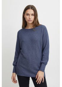 Only sheego Gro&szlig;e Gr&ouml;&szlig;en Strickpullover, vintage indigo, Gr&ouml;&szlig;e M - Damen