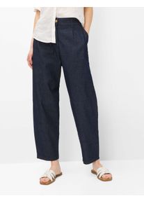 Brax Damen Style MEGAN S CLEAN RAW BLUE, denim dunkelblau, Gr. 46