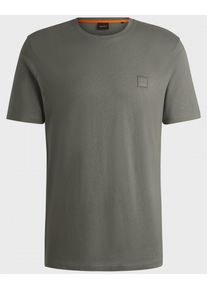 BOSS Orange Tales Herren Baumwoll-Jersey T-Shirt mit Logo-Patch