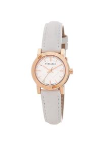 Burberry BU9209 Rose Gold Tone White Leather Damenuhr