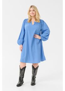 Kaffe Kleid A-shape blue