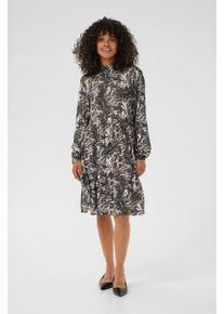 Kaffe Kleid KAlinda Loose fit black darkgrey