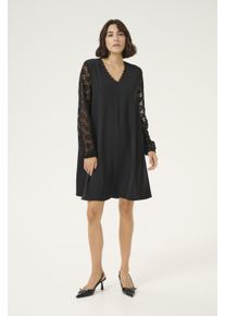 Kaffe Kleid A-shape black